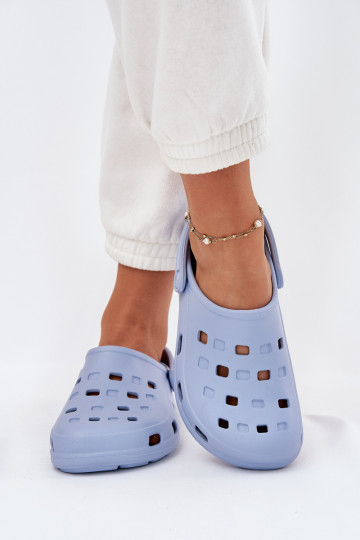 Pantoufles légères pour femmes LEMIGO 806 couleur bleue 2