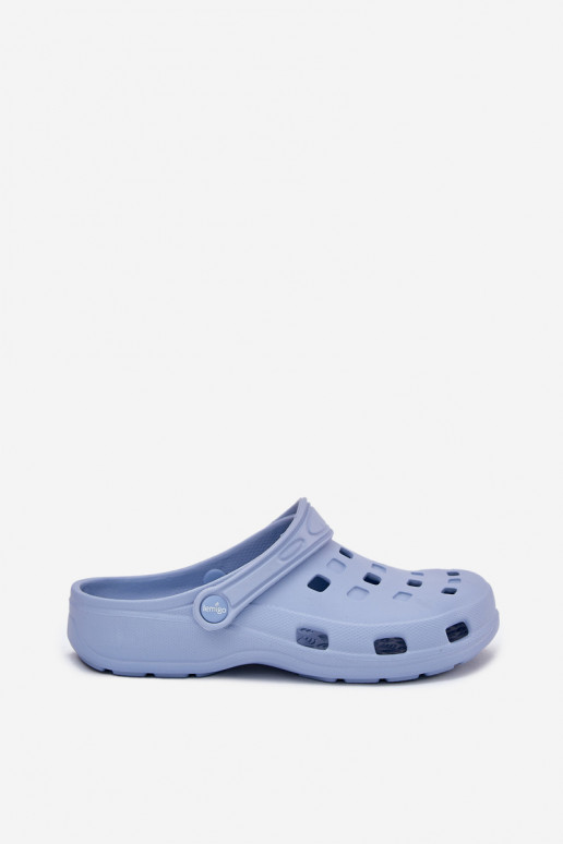 Pantoufles pour femmes Pantoufles légères LEMIGO 806 couleur bleue