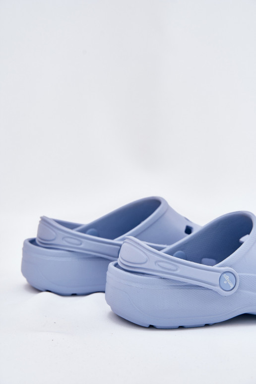 Pantoufles pour femmes Pantoufles légères LEMIGO 806 couleur bleue