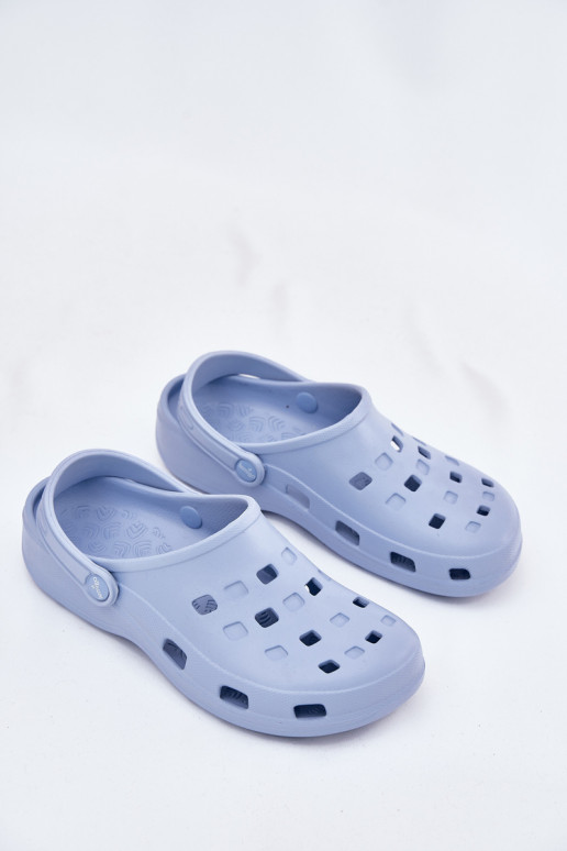 Pantoufles pour femmes Pantoufles légères LEMIGO 806 couleur bleue