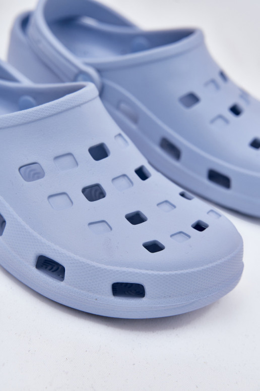 Pantoufles pour femmes Pantoufles légères LEMIGO 806 couleur bleue