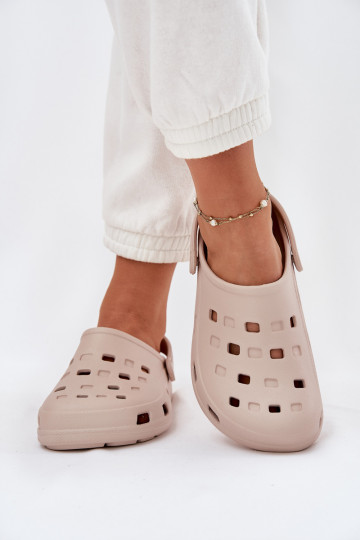 Pantoufles pour femmes Pantoufles légères LEMIGO 806 beige