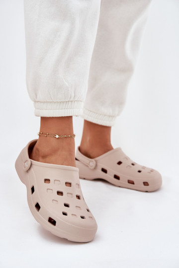 Pantoufles pour femmes Pantoufles légères LEMIGO 806 beige 2