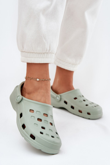 Pantoufles légères pour femmes LEMIGO 806 couleur menthe