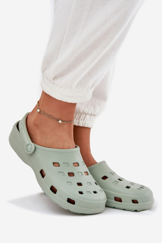 Pantoufles pour femmes Pantoufles légères LEMIGO 806 couleur menthe