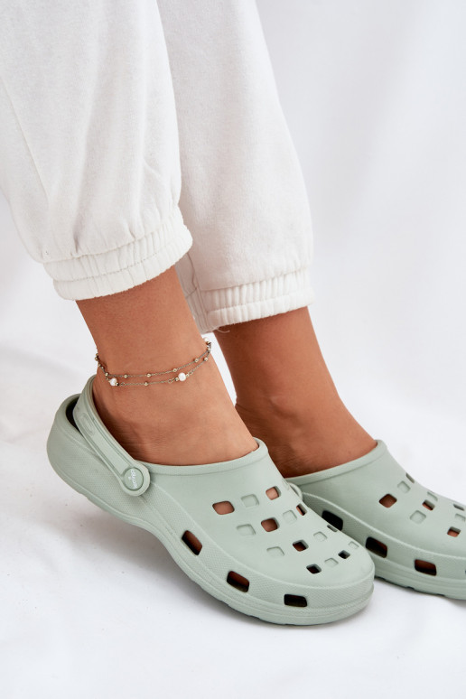 Pantoufles pour femmes Pantoufles légères LEMIGO 806 couleur menthe