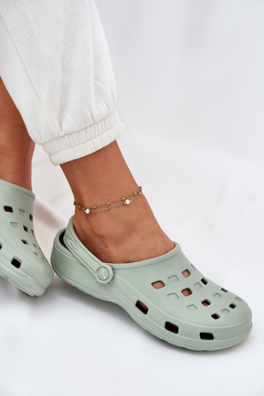 Pantoufles pour femmes Pantoufles légères LEMIGO 806 couleur menthe