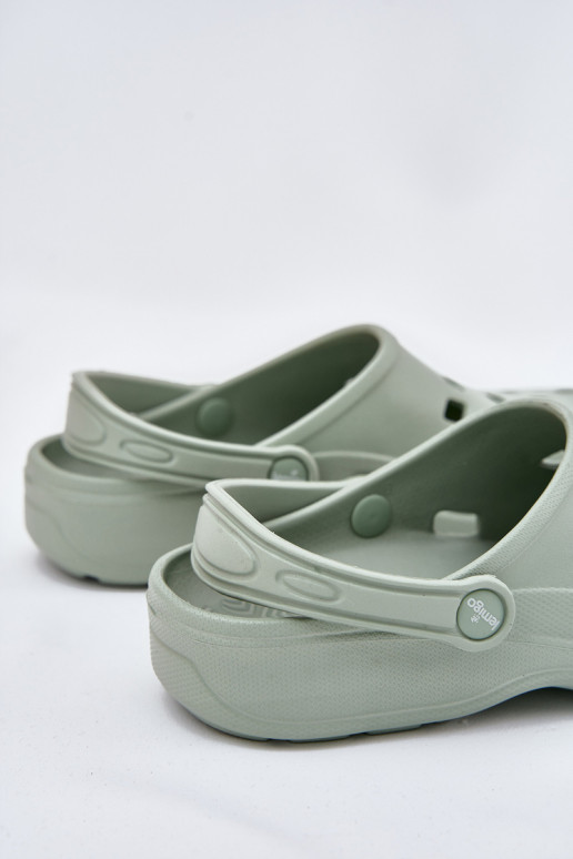 Pantoufles pour femmes Pantoufles légères LEMIGO 806 couleur menthe