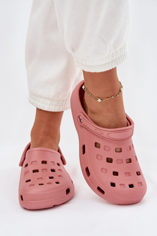 Pantoufles pour femmes Pantoufles légères LEMIGO 806 couleur rose