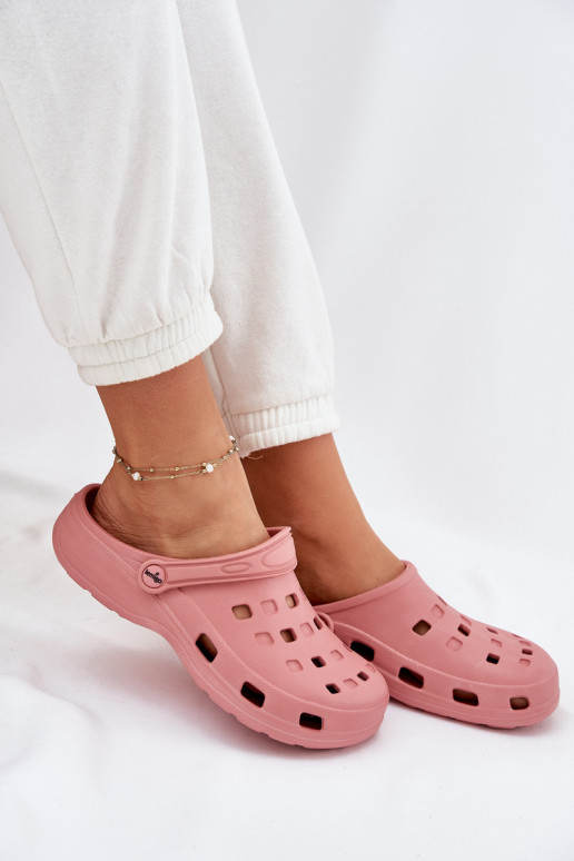 Pantoufles pour femmes Pantoufles légères LEMIGO 806 couleur rose