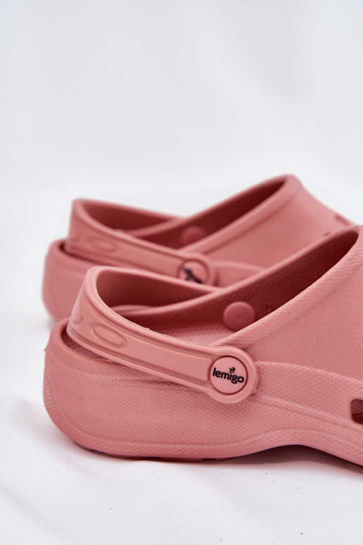 Pantoufles pour femmes Pantoufles légères LEMIGO 806 couleur rose