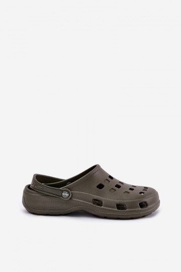 Pantoufles légères pour hommes LEMIGO 807 couleur verte 2