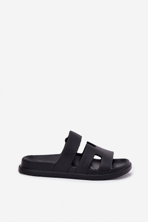 Pantoufles légères Pantoufles pour femmes couleur noire Dimelle