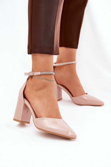 Chaussures vernies avec...