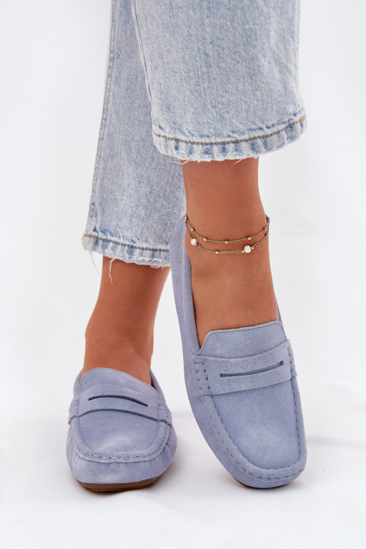 Mocassins en daim Big Star de couleur...