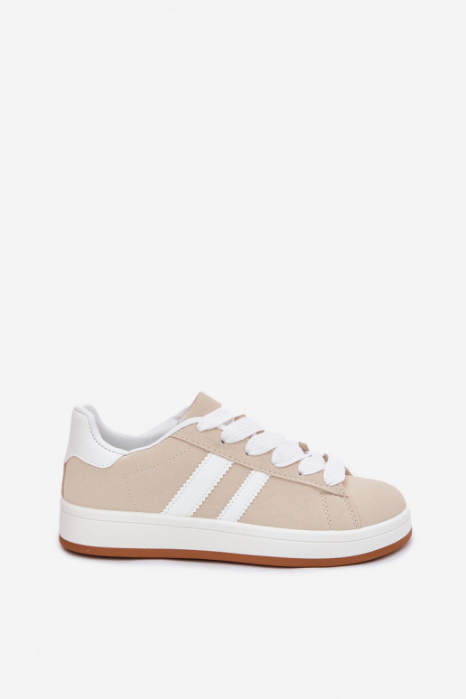 baskets Chaussures modèle baskets Féminin en cuir écologique beige Ravina baskets Chaussures modèle baskets Féminin en cuir écologique beige Ravina