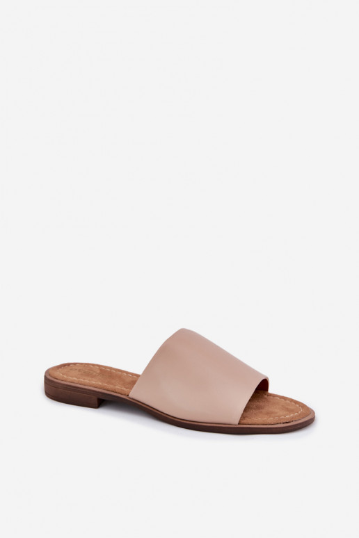 Féminin La peau est lisse Chaussons beige Cerise Féminin La peau est lisse Chaussons beige Cerise