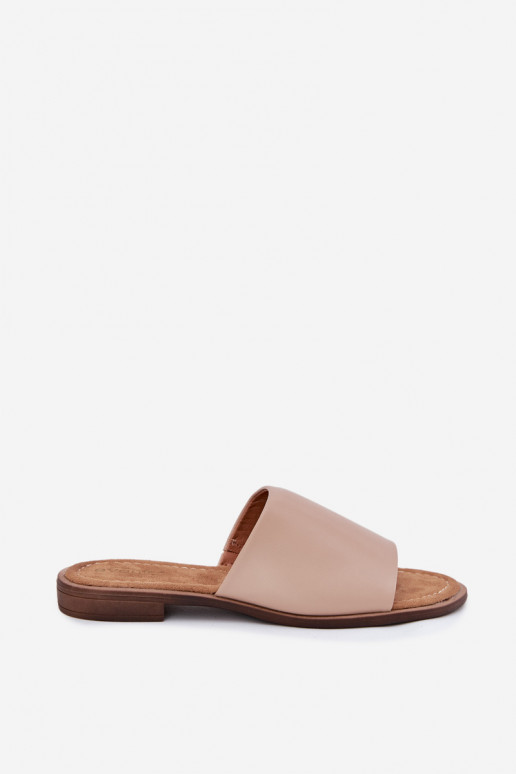 Féminin La peau est lisse Chaussons beige Cerise Féminin La peau est lisse Chaussons beige Cerise