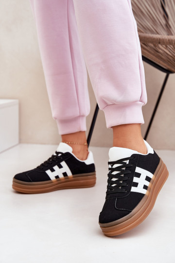 Baskets noires avec...