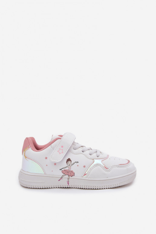 Puéril baskets Ballerine couleur blanche Ulinasse