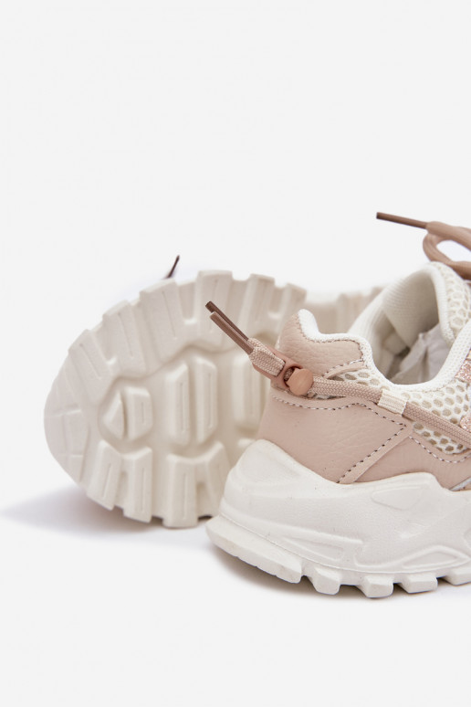 baskets Chaussures modèle baskets Puéril beige Tilvianea