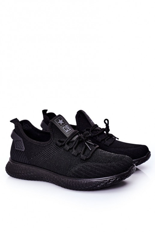 Mâle Style sportif chaussures Slip-On couleur noire Ryan Mâle Style sportif chaussures Slip-On couleur noire Ryan