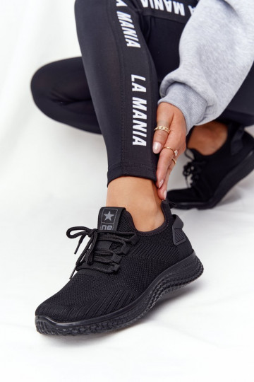 Féminin Style sportif chaussures couleur noire Roxy