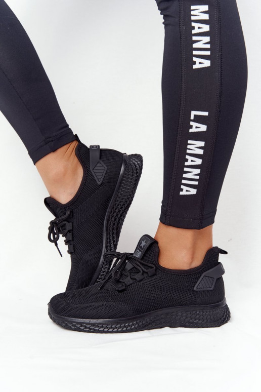 Féminin Style sportif chaussures couleur noire Roxy