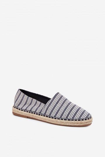 espadrilles Mâle Avec tresse bleu foncé Daniell