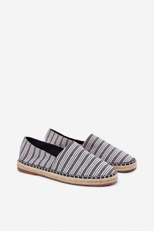 espadrilles Mâle Avec tresse bleu foncé Daniell espadrilles Mâle Avec tresse bleu foncé Daniell