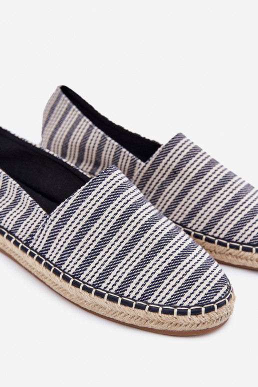 espadrilles Mâle Avec tresse bleu foncé Daniell espadrilles Mâle Avec tresse bleu foncé Daniell
