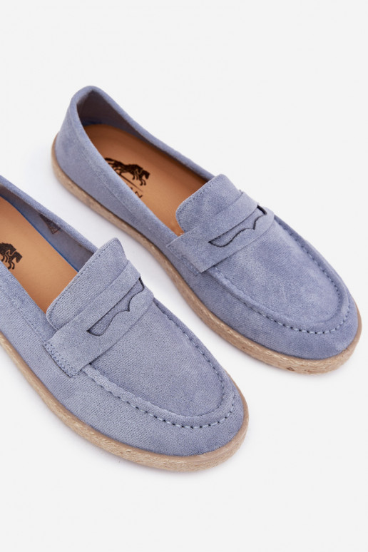 Mocassins Mâle Avec tresse couleur bleue Fiamar Mocassins Mâle Avec tresse couleur bleue Fiamar