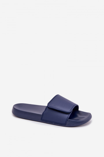 Chaussons pour hommes 4FMM00FFLIM032-31S bleu foncé