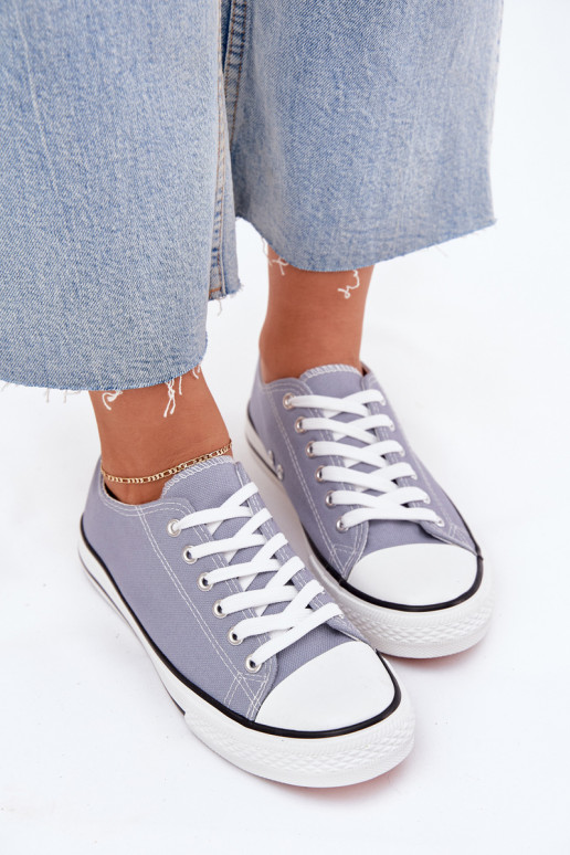 Féminin Modèle classique chaussures décontractées couleur bleue Omerta Féminin Modèle classique chaussures décontractées couleur bleue Omerta