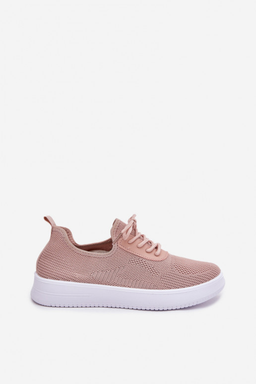  Un modèle convaincant baskets avec une plateforme Féminin couleur rose Kalyra