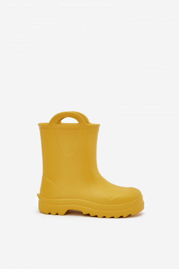 Bottes en caoutchouc pour enfants LEMIGO DOGGY 735 couleur jaune 2
