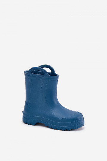 Bottes en caoutchouc pour enfants LEMIGO DOGGY 735 couleur bleu foncé