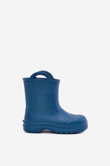 Bottes en caoutchouc pour enfants LEMIGO DOGGY 735 couleur bleu foncé 2
