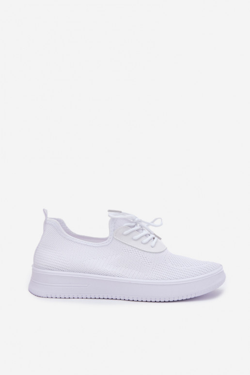 Un modèle convaincant baskets avec une plateforme Féminin couleur blanche Kalyra