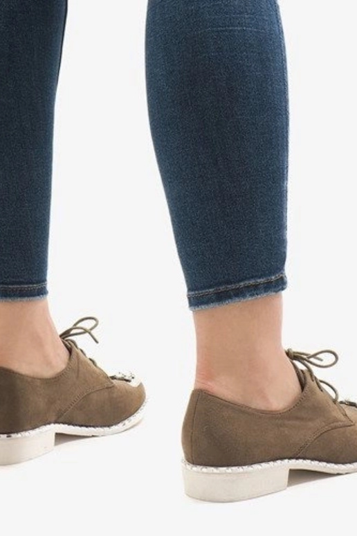 Espadrilles orange, L-1047