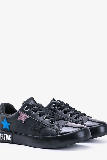 Chaussures de loisirs pour enfants noires, « Big Star »