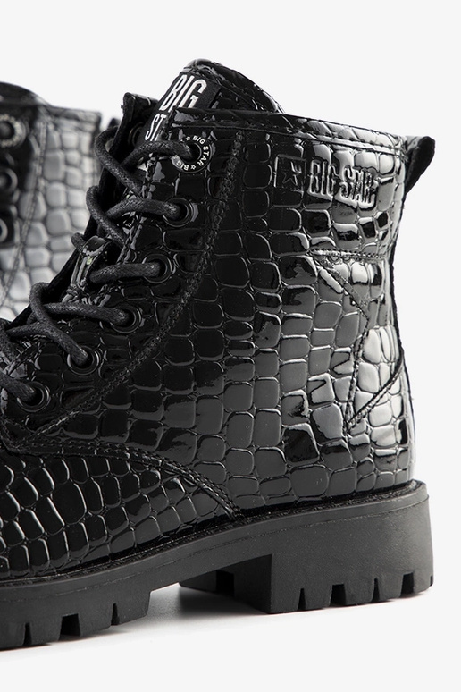 Bottines noires pour enfants BIG STAR Bottines noires pour enfants BIG STAR