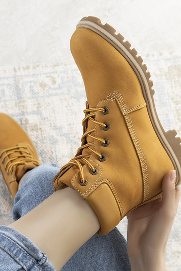 Bottes de trappeur Camel Big Star Amitee pour femmes 2