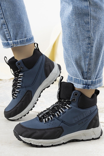 Chaussures de randonnée bleu foncé, « Big Star Ivanna »