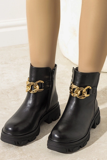 Bottines d'hiver noires...