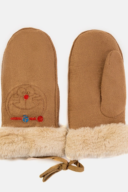 Gants pour enfants Kitty Brown