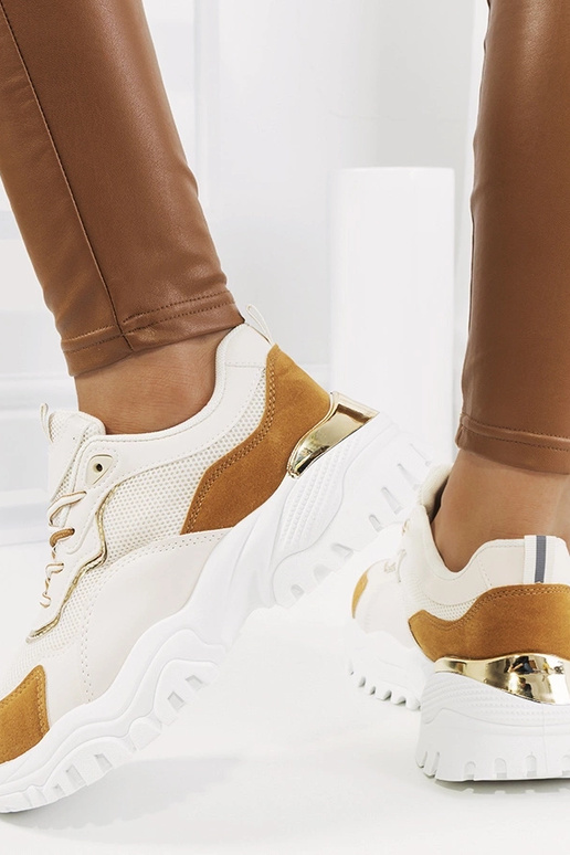 Chaussures de sport Osorio beiges Chaussures de sport Osorio beiges