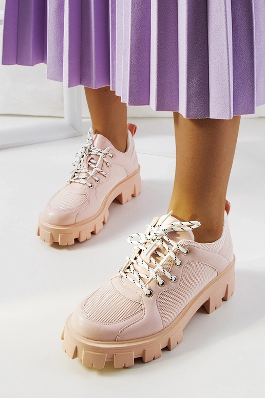 Baskets Bernic Rose pour Femme