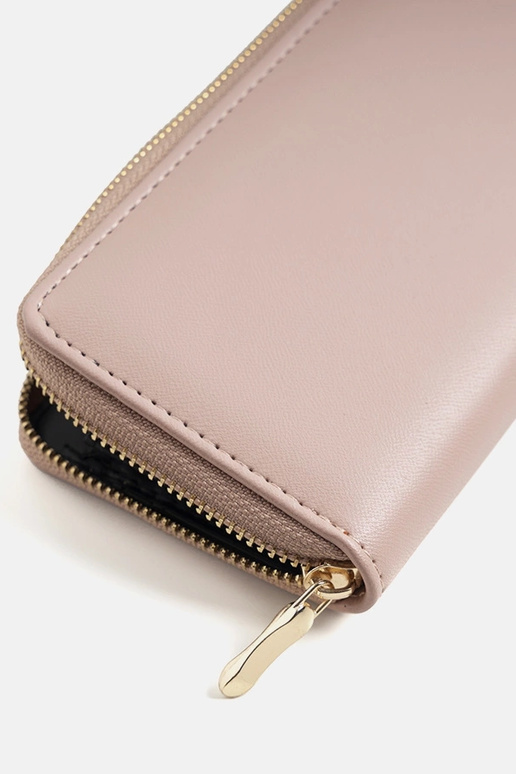 Portefeuille classique Elsa rose