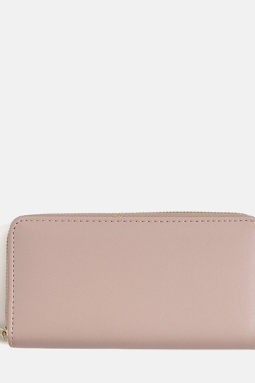 Portefeuille classique Elsa rose 2